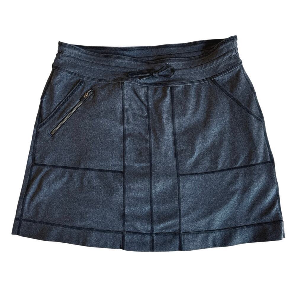 Title Nine Spitfire Activewear Skort Heathered Gray Size S *EUC